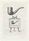 RENÉ MAGRITTE Aube à l''Antipode.